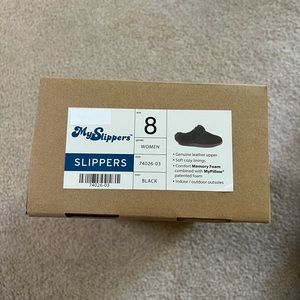 MySlippers black size 8